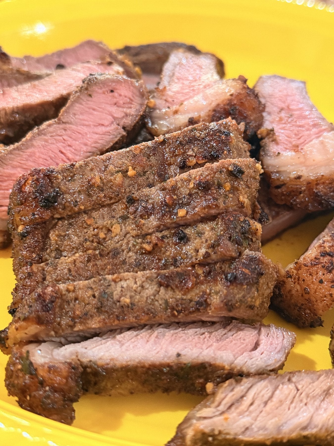 A labeled Buckeye FarmZ LLC package of beef Denver steak, processed in Missouri